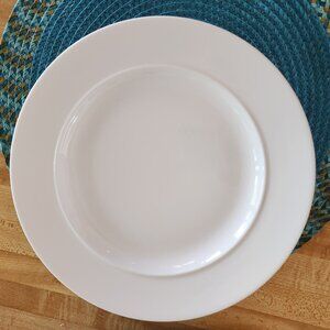 Dansk Cafe Blanc Dinner Plate Stepped Rim 11"